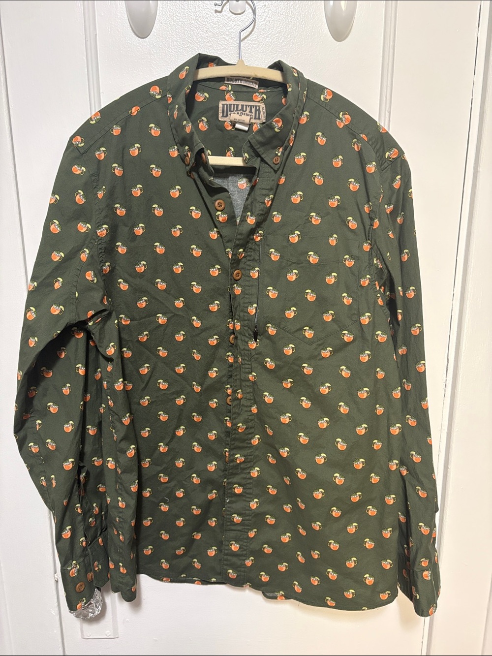 DULUTH TRADING MOSCOW MULE BUTTON UP
